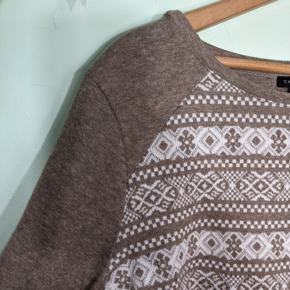 Talbots Printed Sweater - Picture 2 of 9